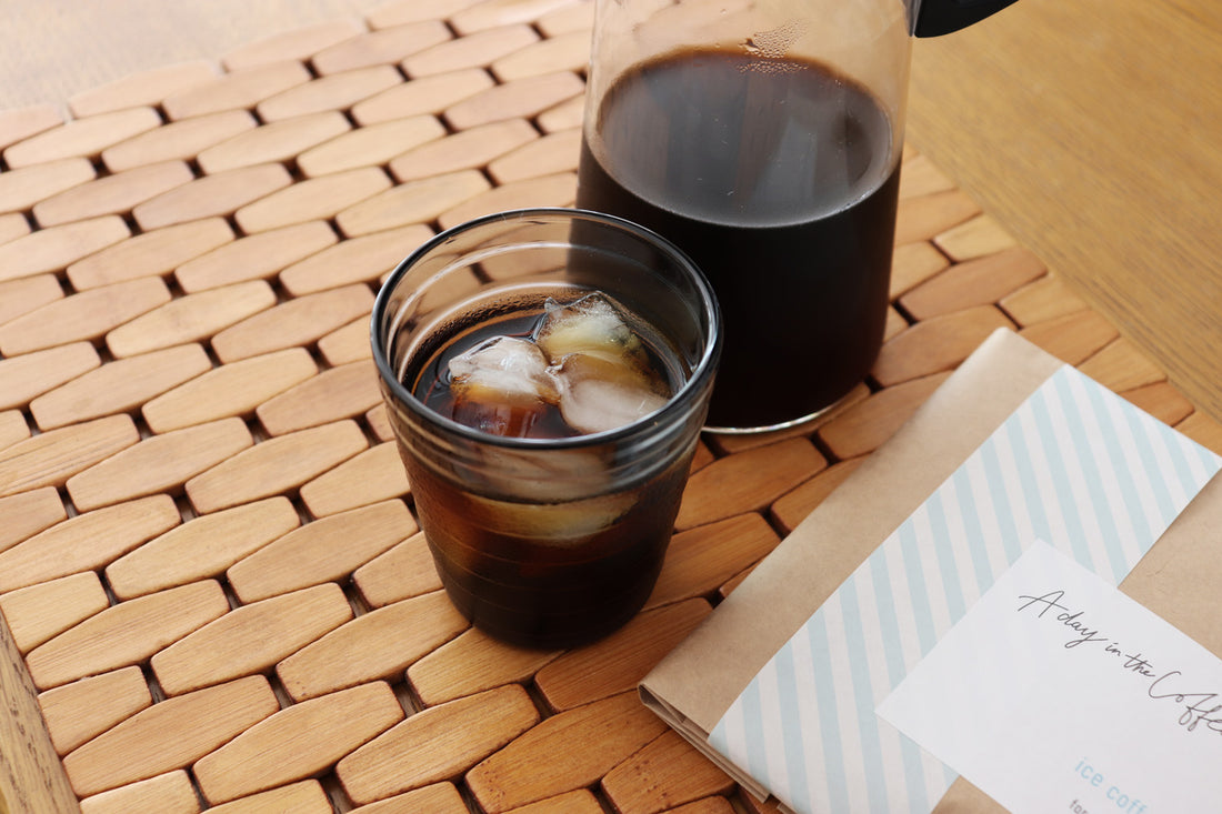手軽にアイスコーヒーが作れる!水出しアイスコーヒーバッグ